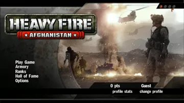 Heavy Fire - Afghanistan screen shot title